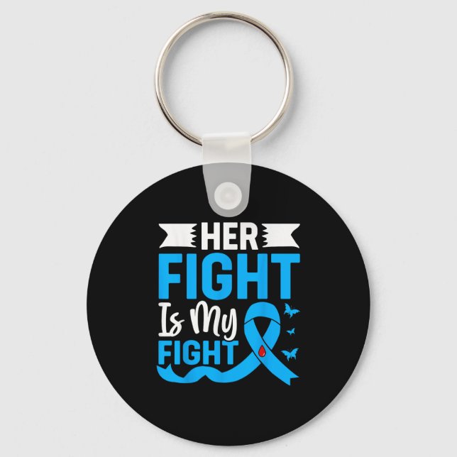 Her Fight Is My Fight _1  Key Ring (Front)