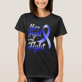 Her Fight Is My Fight Alopecia Awareness Warrior R T-Shirt