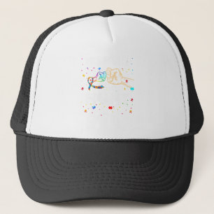 Her Fight Is my Fight Autism Awareness autism mom Trucker Hat