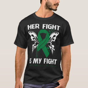 Her Fight Is My Fight BONE MARROW AWARENESS Butter T-Shirt