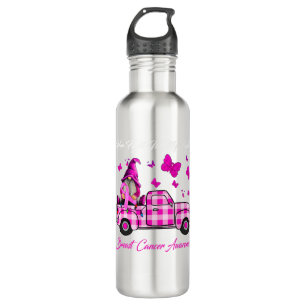 Her Fight Is My Fight Breast cancer Gnomes 710 Ml Water Bottle
