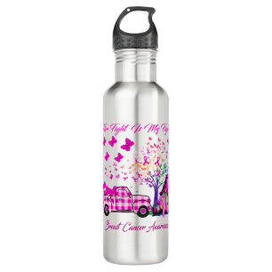 Her Fight Is My Fight Breast Cancer tree 710 Ml Water Bottle