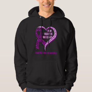 Her Fight Is My Fight Chiari Malformation Awarenes Hoodie