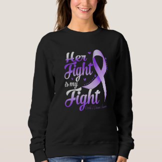 Her Fight Is My Fight Crohn's Disease Awareness Wa Sweatshirt