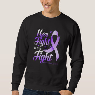 Her Fight Is My Fight Crohn's Disease Awareness Wa Sweatshirt