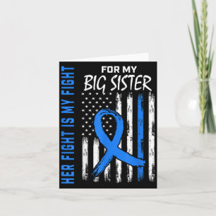Her Fight Is My Fight Diabetes Awareness Shirt Big Card