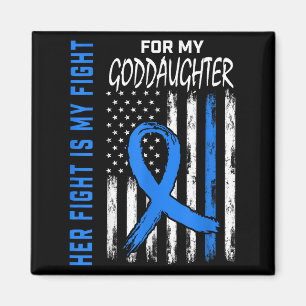 Her Fight Is My Fight Diabetes Awareness Shirt God Magnet
