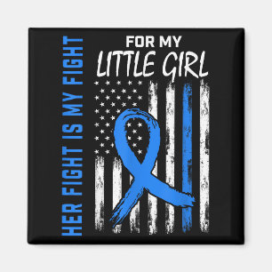Her Fight Is My Fight Diabetes Awareness Shirt Lit Magnet