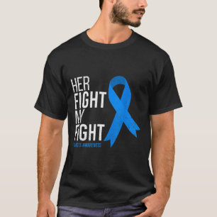 Her Fight Is My Fight Diabetes Awareness T1d Type T-Shirt