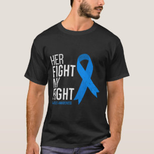 Her Fight Is My Fight Diabetes Awareness T1d Type T-Shirt