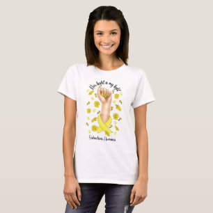 Her Fight Is My Fight Endometriosis Support T-Shirt