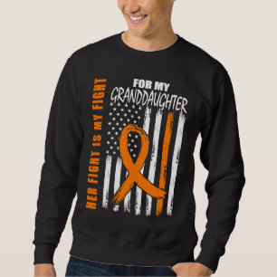 Her Fight Is My Fight Granddaughter Leukaemia Awar Sweatshirt