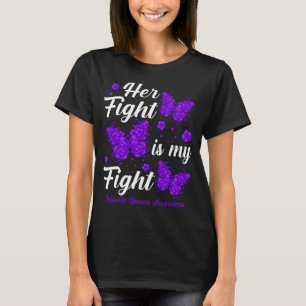 Her Fight Is My Fight Infantile Spasms Awareness B T-Shirt