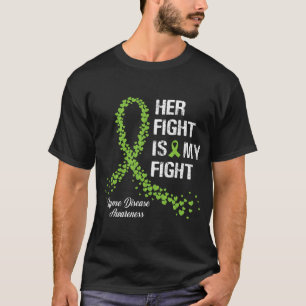 Her Fight Is My Fight Lyme Disease Awareness Gifts T-Shirt