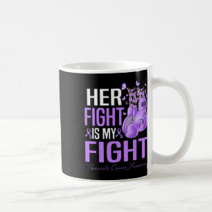 Her Fight Is My Fight Pancreatic Cancer Awareness Coffee Mug