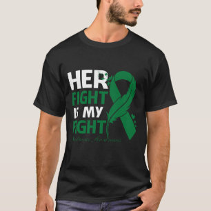Her Fight Is My Fight SCOLIOSIS AWARENESS Feather T-Shirt