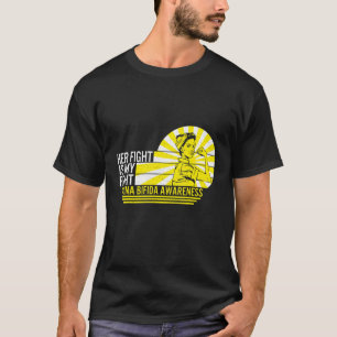 Her Fight Is My Fight Spina Bifida Awareness Warri T-Shirt