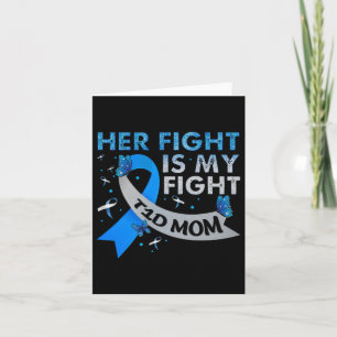 Her Fight Is My Fight T1d Mum Type 1 Diabetes Awar Card