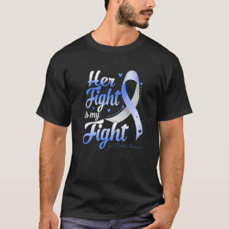 Her Fight Is My Fight Type 1 Diabetes Awareness Ri T-Shirt