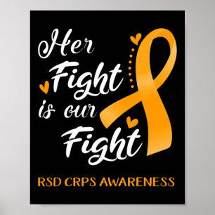 Her Fight Is Our Fight Rsd Crps Awareness Poster
