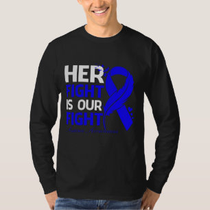 Her Fight Is Our My Fight AUTISM AWARENESS Ribbon T-Shirt