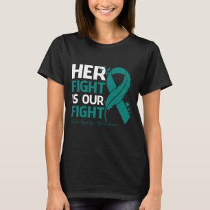 Her Fight Is Our My Fight KNEE INJURY AWARENESS Ri T-Shirt