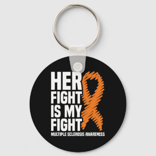Her Fight My Fight Ms Multiple Sclerosis Awareness Key Ring