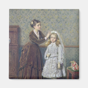 Her First Communion Magnet