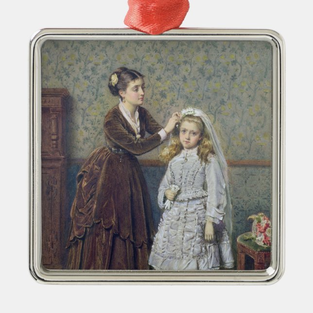 Her First Communion Metal Tree Decoration (Front)