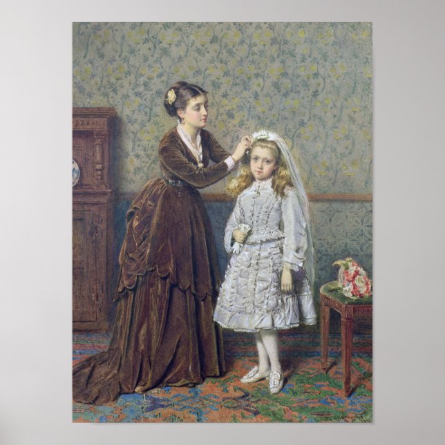 Her First Communion Poster (Front)