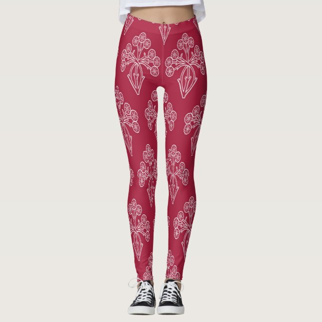 Her Flower Leggings (Front)