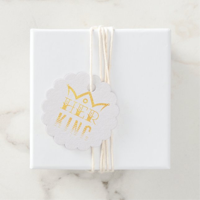 Her King Favour Tags (With Box)