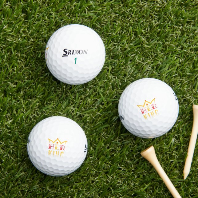 Her King Golf Balls (Insitu Grass)