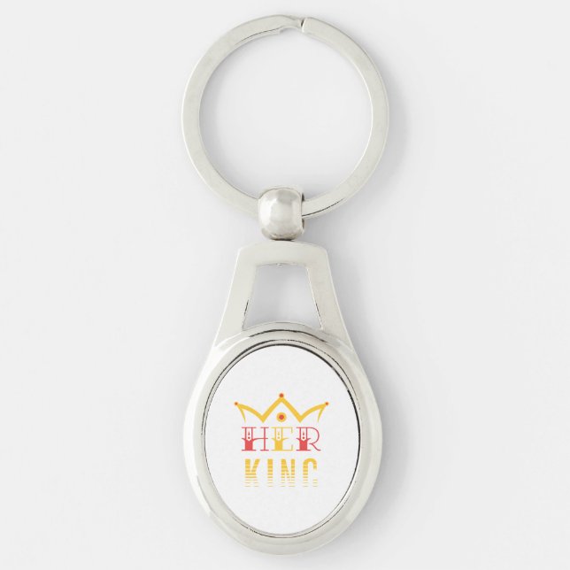 Her King Key Ring (Front)
