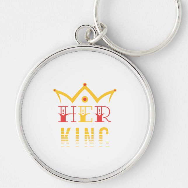 Her King Key Ring (Front)