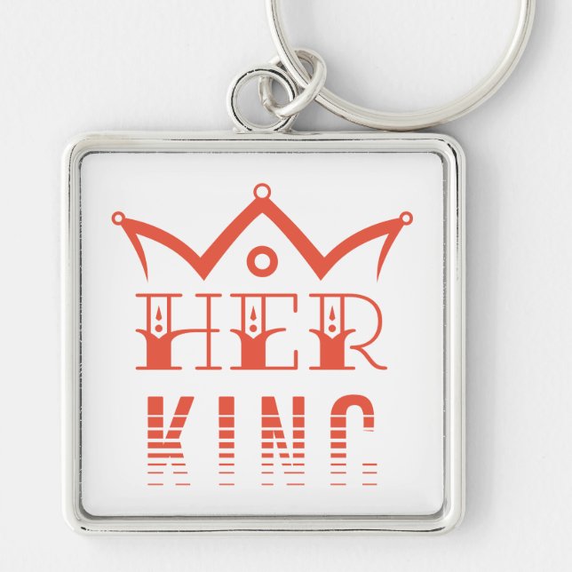 Her King Key Ring (Front)