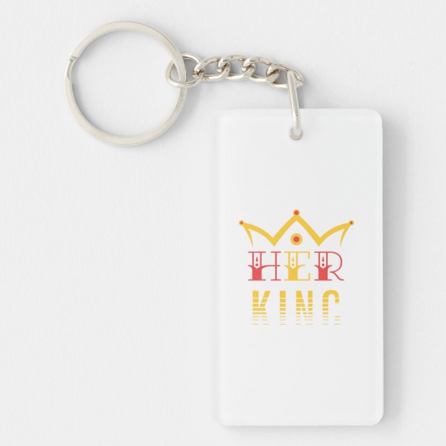 Her King Key Ring (Front)