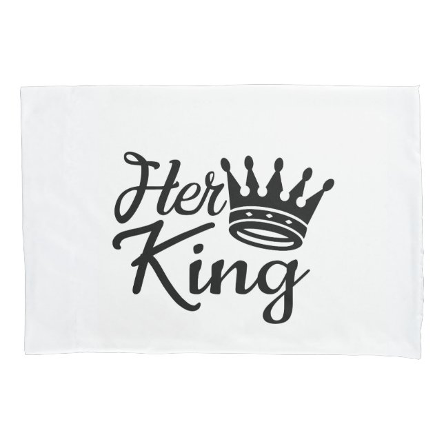Her King Pillow Single Pillow Case Cover (Front)
