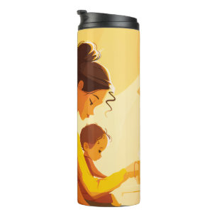 Her Love Never Took a Day Off Thermal Tumbler