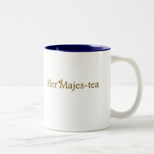 Her Majes-Tea Tea Mug (Right)