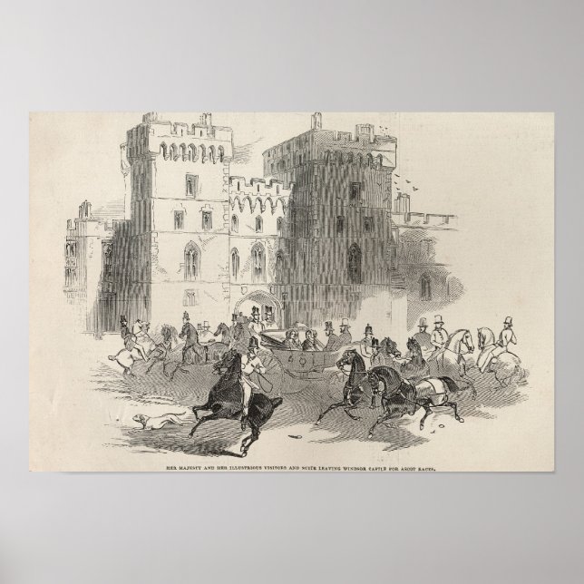 Her Majesty and her Illustrious Visitors Poster (Front)