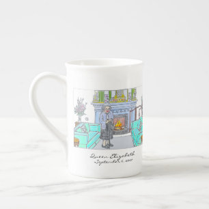 Her Majesty, Queen Elizabeth II Bone China Mug
