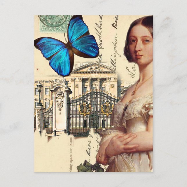 Her Majesty Queen Victoria Postcard (Front)