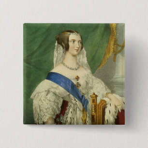 Her Most Gracious Majesty, Queen Victoria (1819-19 15 Cm Square Badge