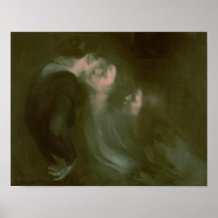 Her Mother's Kiss, 1890s Poster