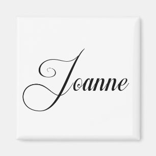 Her Name Is Joanne Calligraphy Magnet