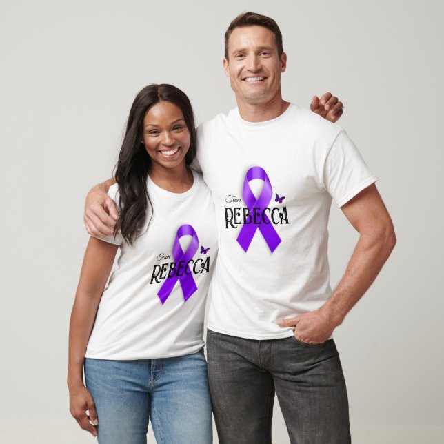 HER NAME Personalise Show Lupus Support T-Shirt (Unisex)