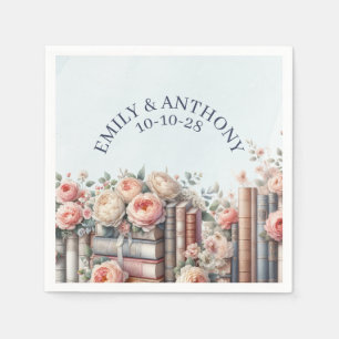 Her Next Chapter Begins, Storybook Bridal Shower Napkin