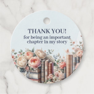 Her Next Chapter Begins, Storybook thank you Favour Tags