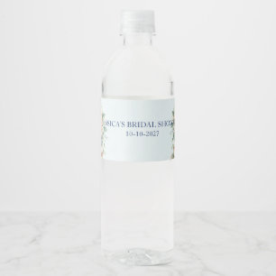 Her next chapter Bridal Shower Water  Bottle Label